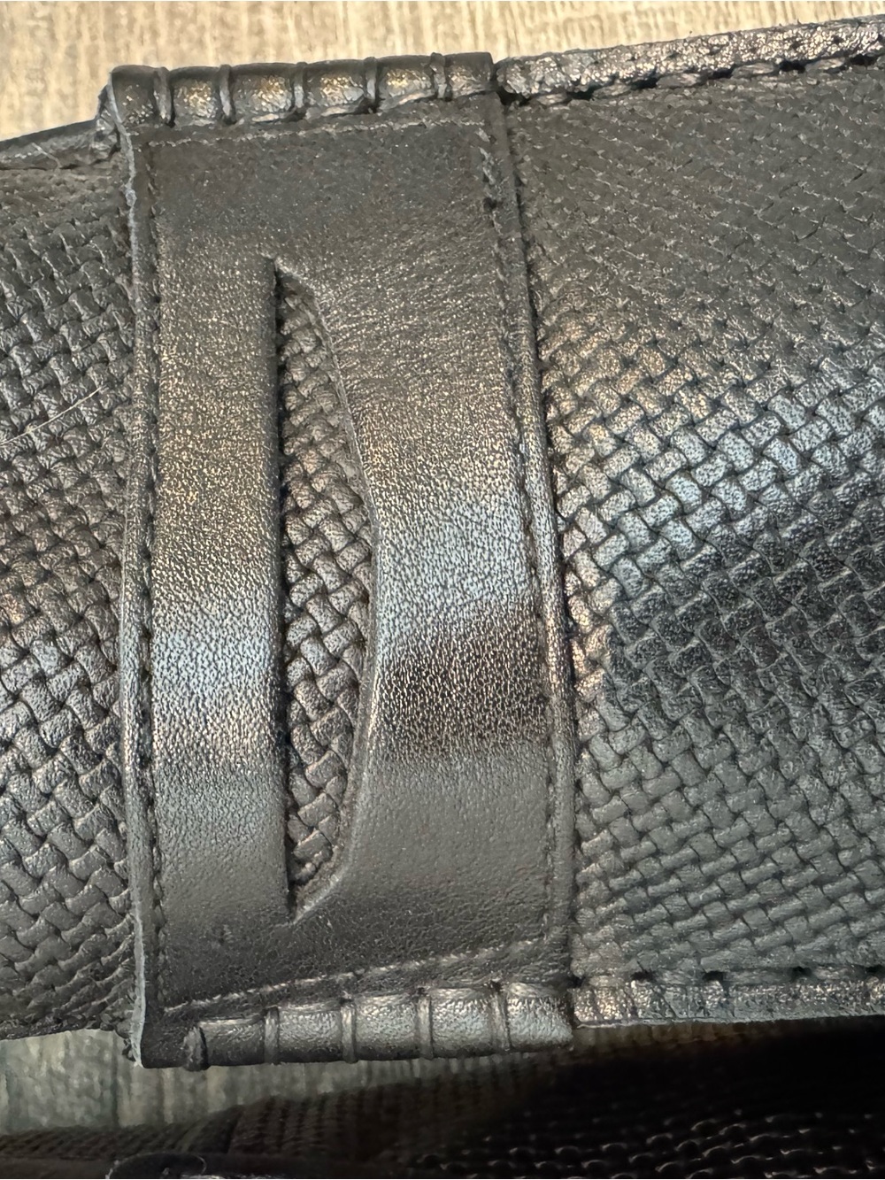 Florsheim Black Perforated Penny Loafers - Picture 9 of 13